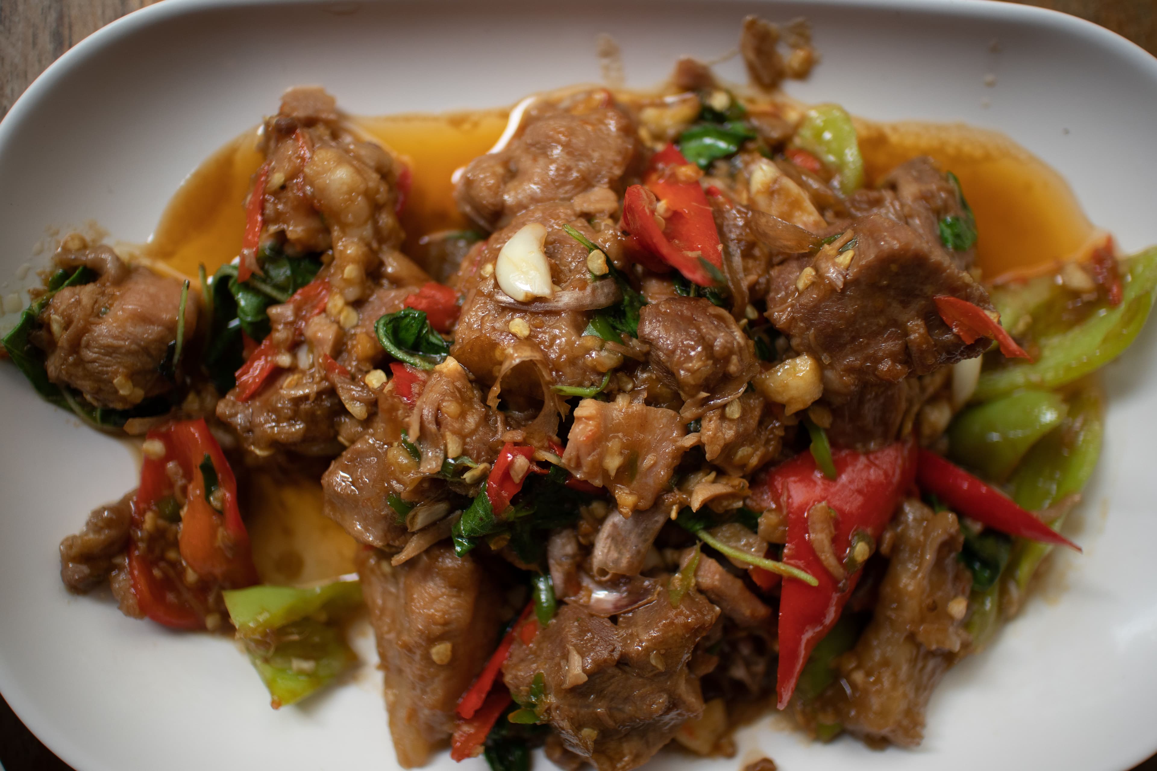 Phad nua paow